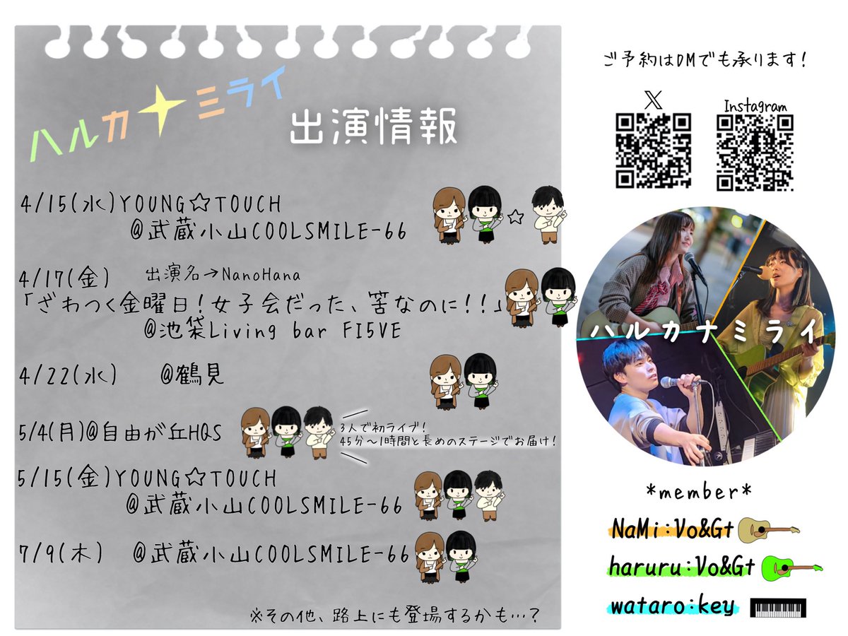 ハルカナミライ tweet media