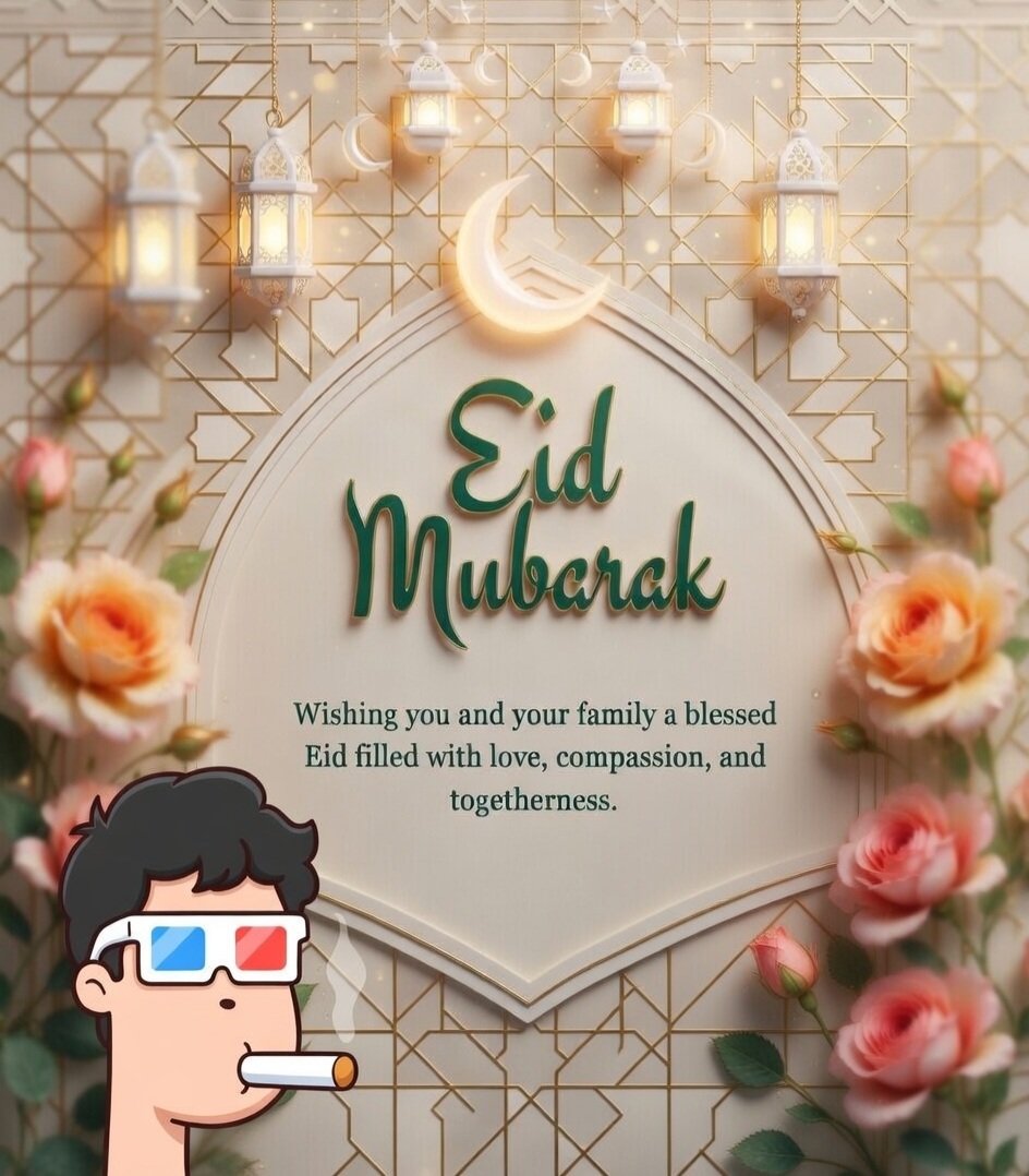 Eid Mubarak 

To all my moslem brothers and Sisters ❤