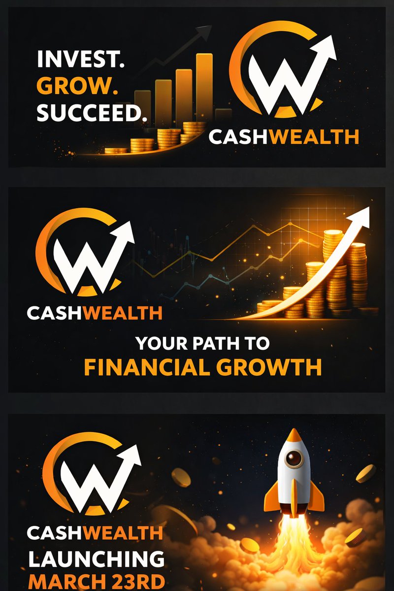 cash_wealth1's tweet photo. 🚀 OFFICIAL LAUNCH ANNOUNCEMENT 🚀
We’re proud to announce that Cashwealth officially launches on March 23rd (Monday)!
Get ready to be part of something BIG, PROFITABLE, and LONG-TERM 💼🔥
This is your chance to position yourself early and maximize the full benefits. Don’t come alone — invite your friends, build your network, and grow together.
💡 Why Cashwealth?
Simple and user-friendly platform for everyone
Low entry investment plans — start small, earn big
Built for long-term sustainability and consistent growth
⚡ Opportunities like this don’t come often… DON’T MISS OUT!
Join Cashwealth and secure your spot in a future of financial growth 🚀

Join our Telegram channel 
https://t.co/m6UO3NzYrq