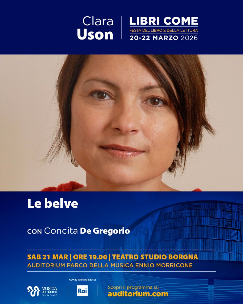 sellerioeditore's tweet image. #savethedate #roma @libricome  domani alle 14.30 Maria Attanasio presenta La Rosa Inversa con @mariarosacutruf e @emmadaquino e alle 19 Clara Usón presenta Le belve con @concitadeg