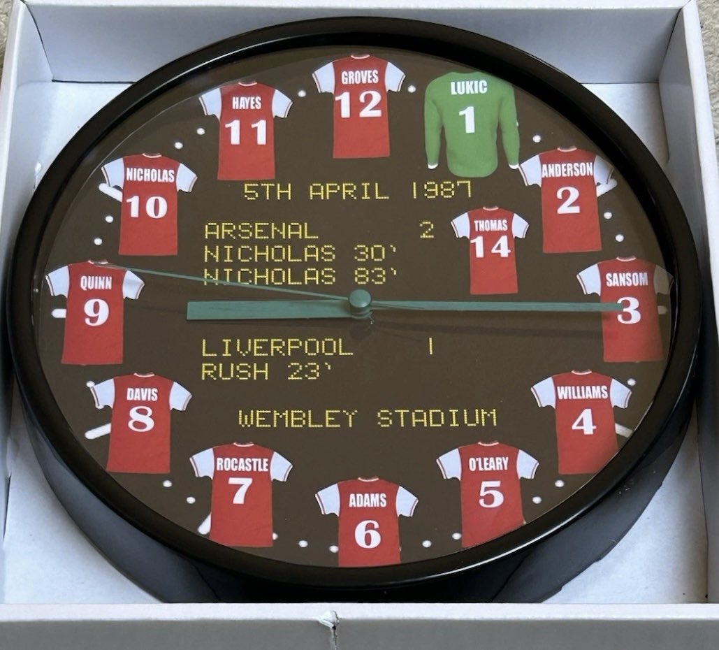 Classic Football Clocks tweet media