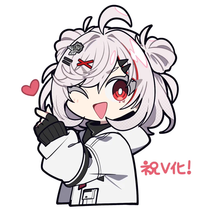 こんな可愛い子が女の子のはずがない(V化おめでとうございます) #Vまちゃこ爆誕 #まちゃあーと
