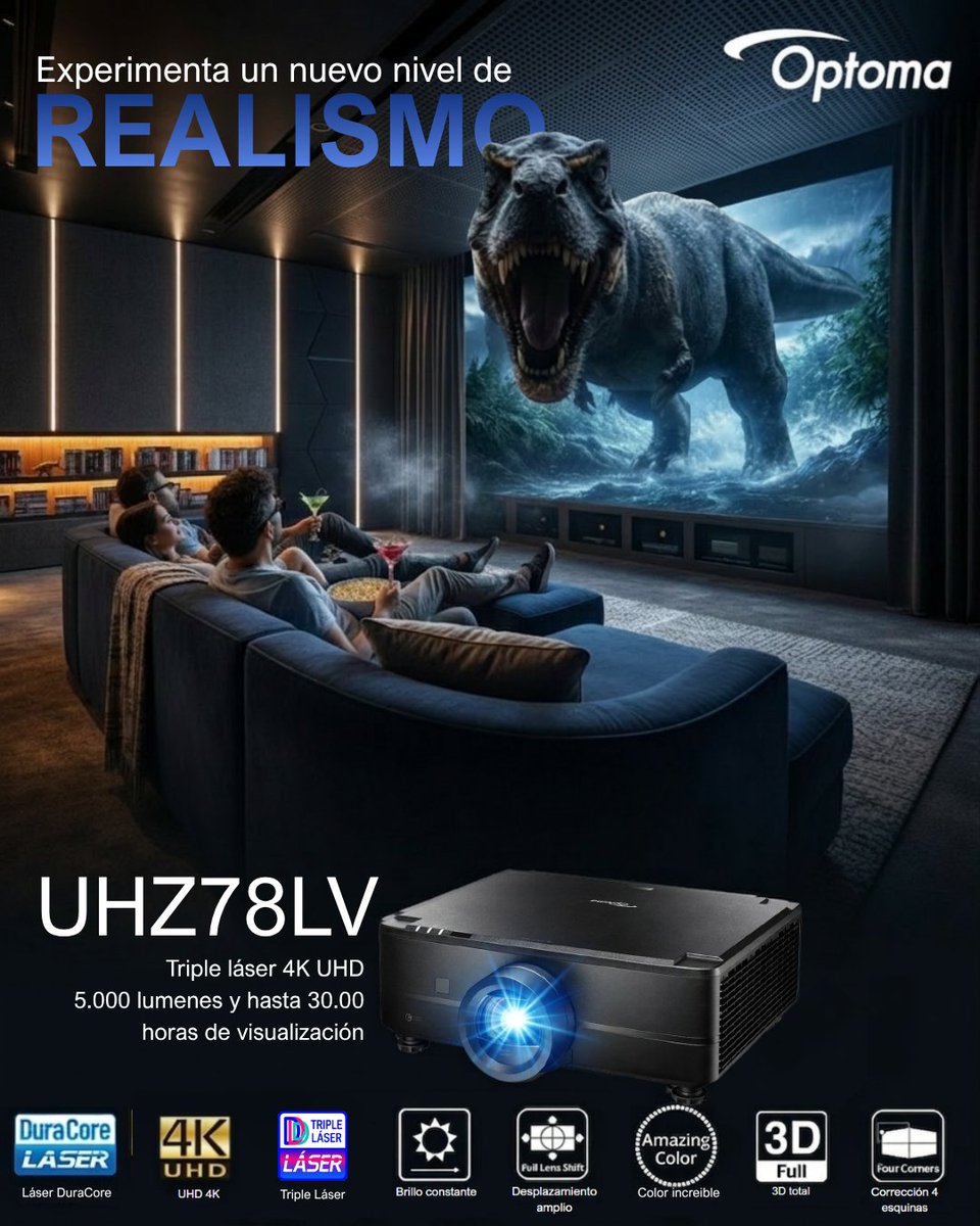 Optoma España tweet media