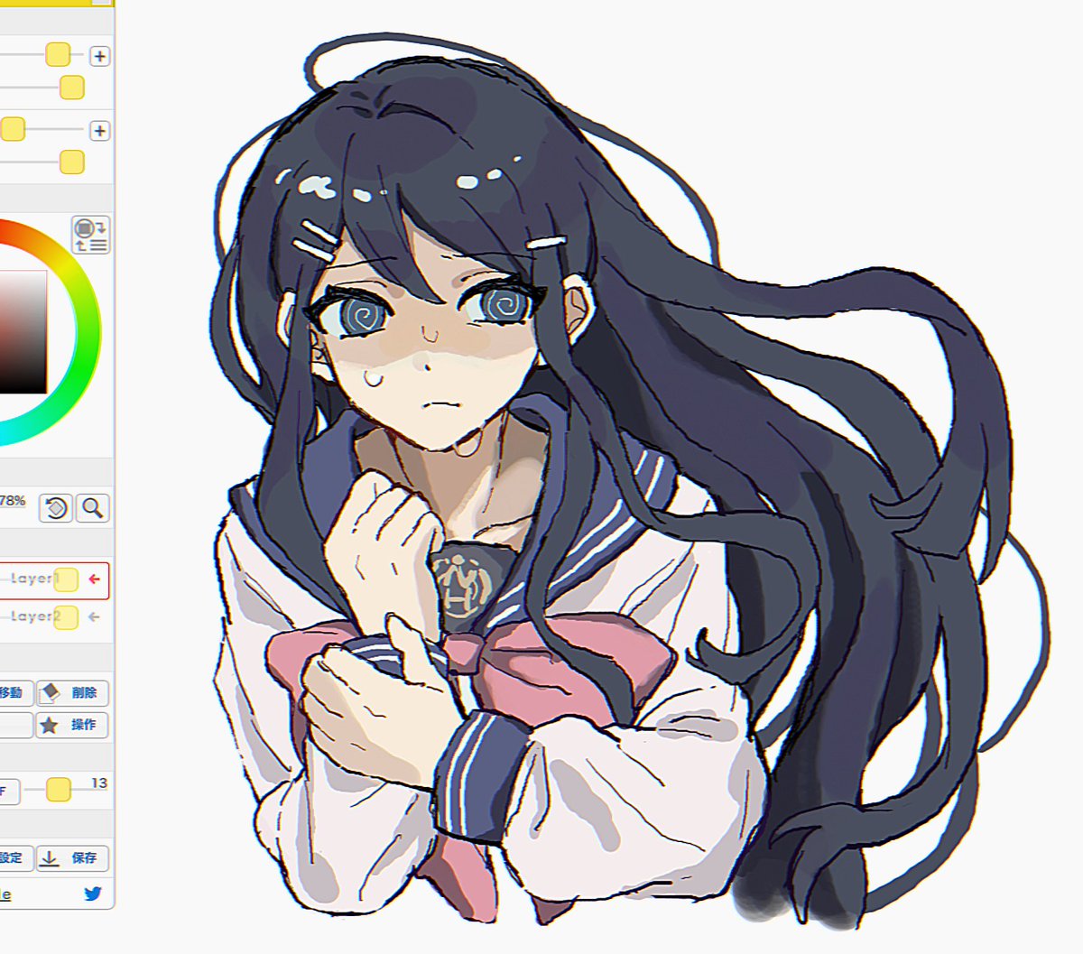 お手上げ tweet media