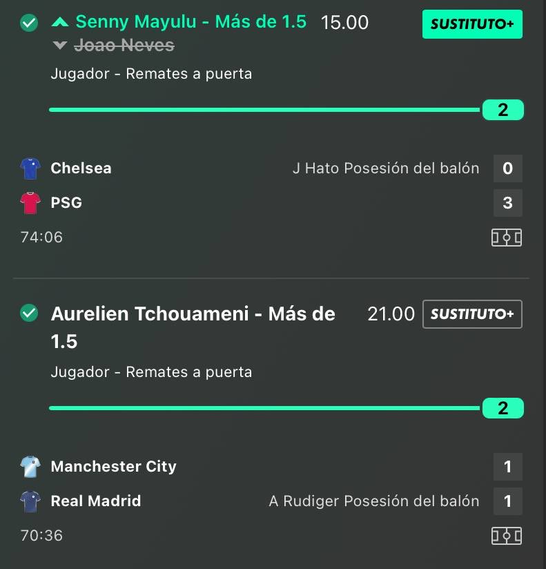 shadowpicks7's tweet photo. 👑 Cerramos la mejor semana de la historia del canal: 

✅Cuota 315
✅Cuota 113
✅Cuota 63
✅Cuota 61
✅Cuota 17
✅Cuota 6
✅Cuota 4, 3,75, 3,10 (aumentos de ganancias)

Todo esto en apenas 4 días, muchas gracias a todos los que estáis ahí, aunque seamos pocos me hace feliz❤️ https://t.co/cKvFkd8Q2x