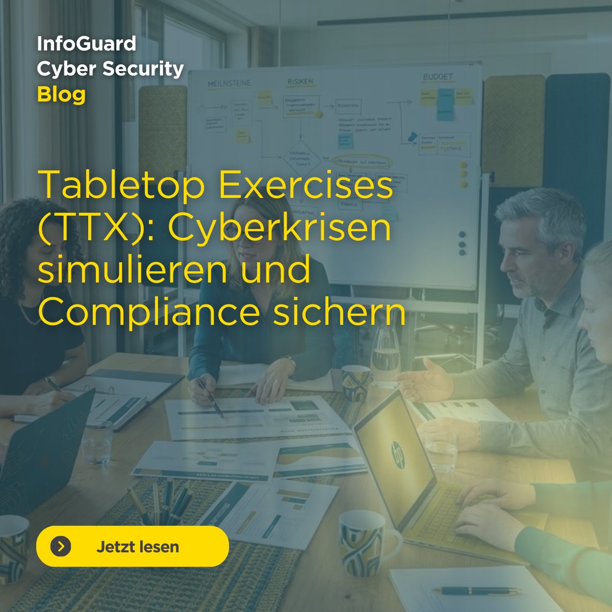 Was passiert, wenn jemand eine infizierte E-Mail öffnet, der Ernstfall eintritt und keiner weiss, was zu tun ist? Tabletop Exercises (TTX) machen Teams in der Cyberkrise handlungsfähig.
Jetzt Beitrag lesen und die infizierte Mail landet im Papierkorb: eu1.hubs.ly/H0sPFQ10