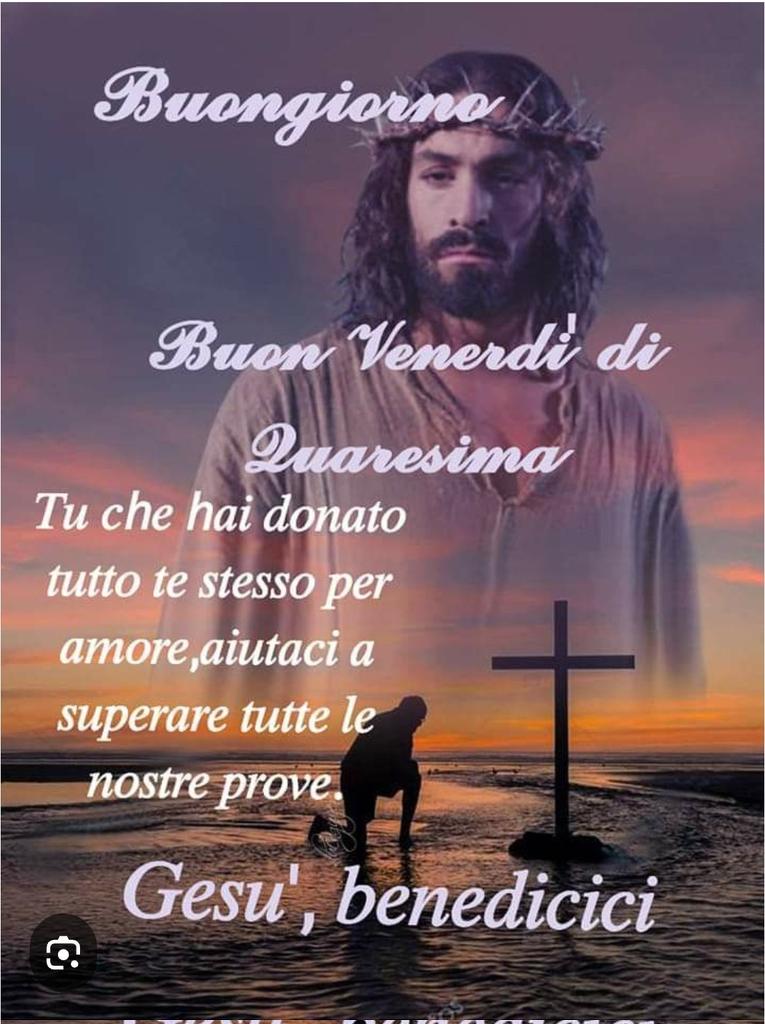 Signore 
aiutaci a sopportare  i carichi del giorno e soccorrici in ogni pericolo