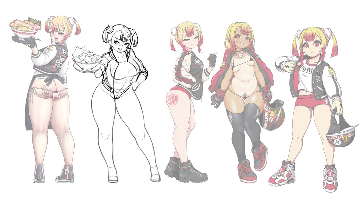 CrossGross's tweet photo. 2026立ち絵 https://t.co/LHUGIeMFYY