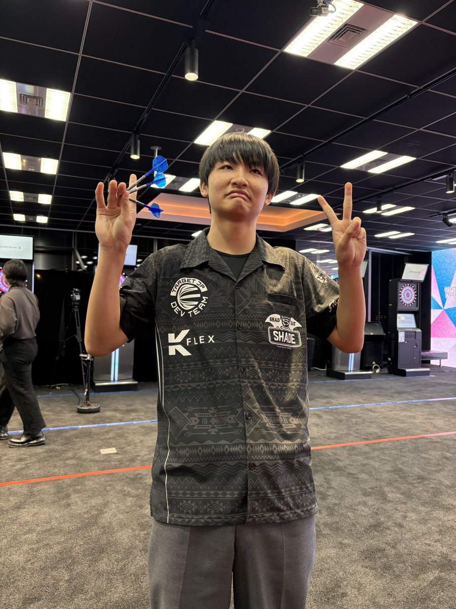 安食賢一Cosmodarts tweet media