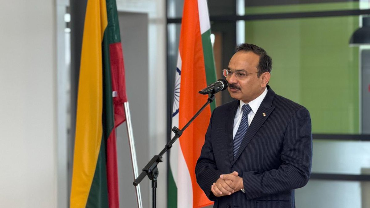 Embassy of India in Lithuania tweet media