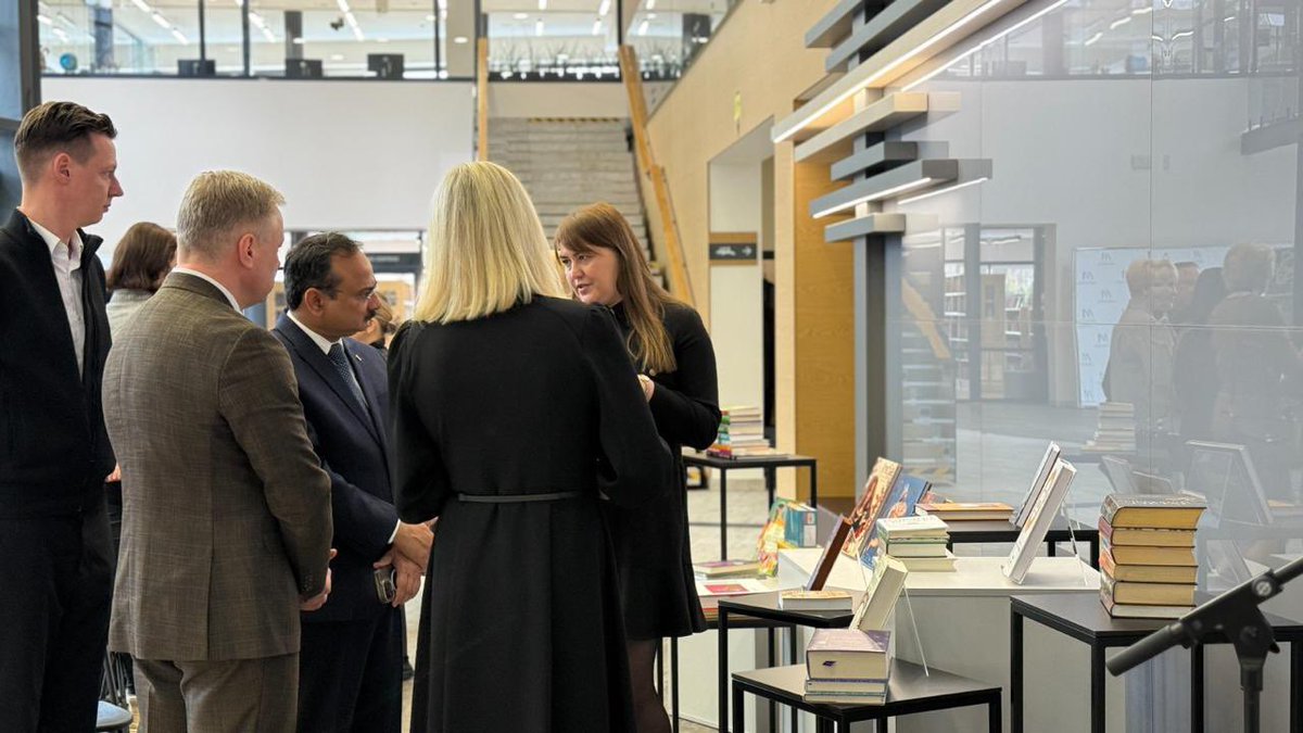 Embassy of India in Lithuania tweet media