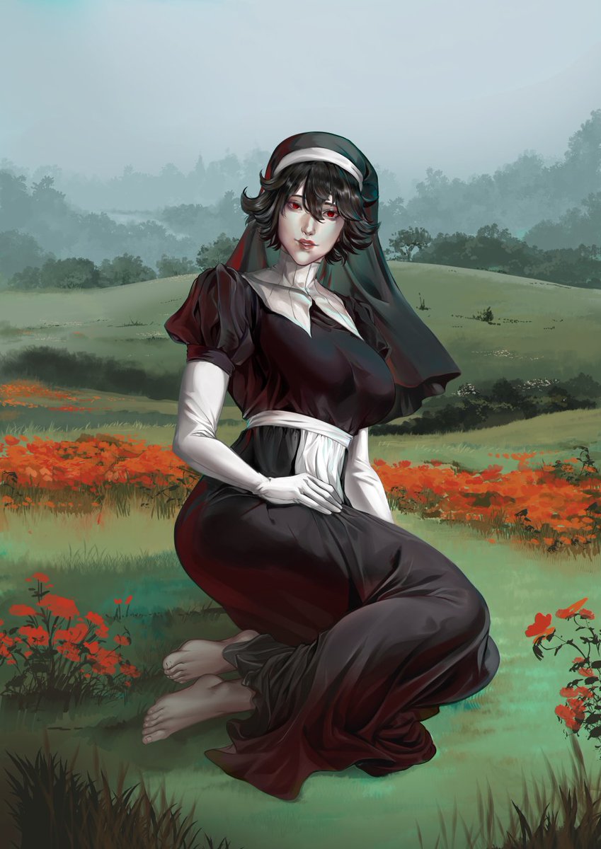 EiraQueenof's tweet photo. Here is a lovely request by  @RelishOurHope for @00_Homura  of their amazing character Almonde.

I hope you enjoy. https://t.co/DmmLdffAPV