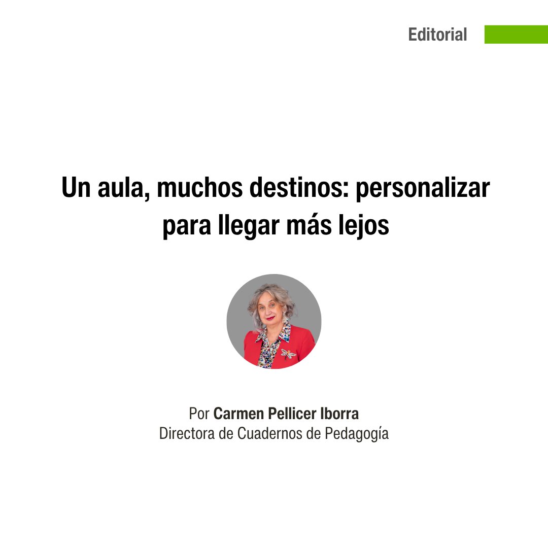 Cuadernos Pedagogía tweet media