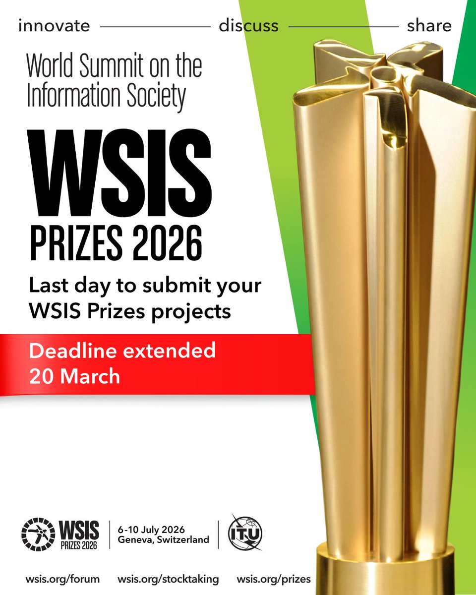 World Summit on the Information Society (WSIS) tweet media