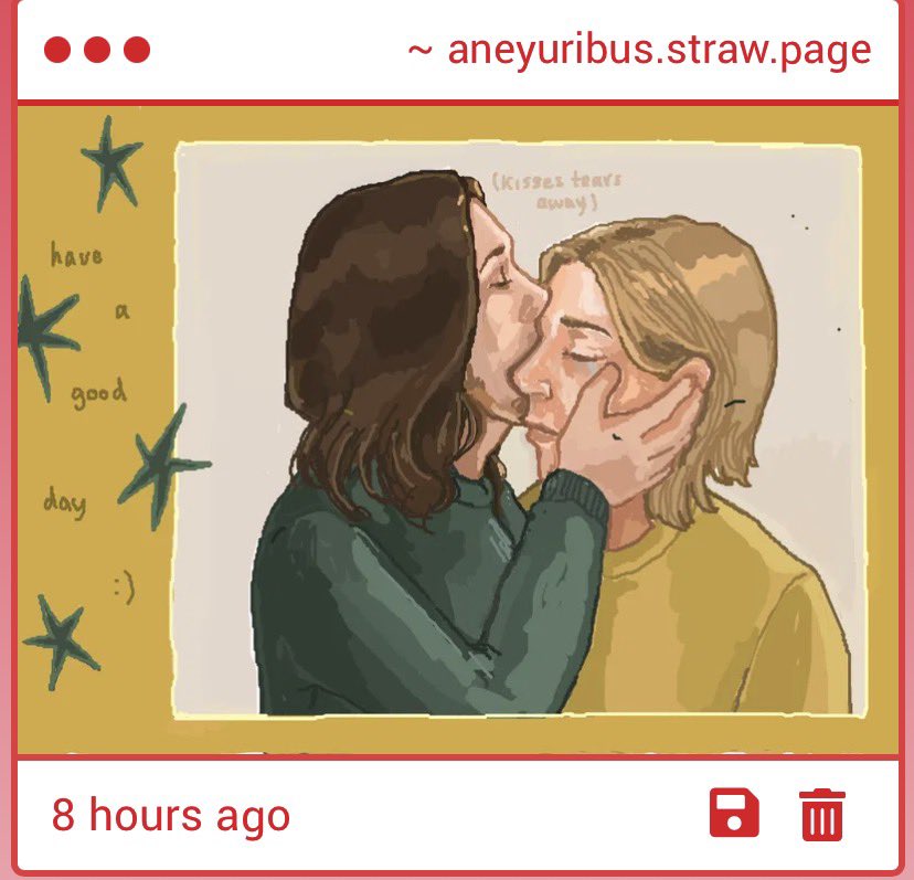 ane on Yuribus tweet media