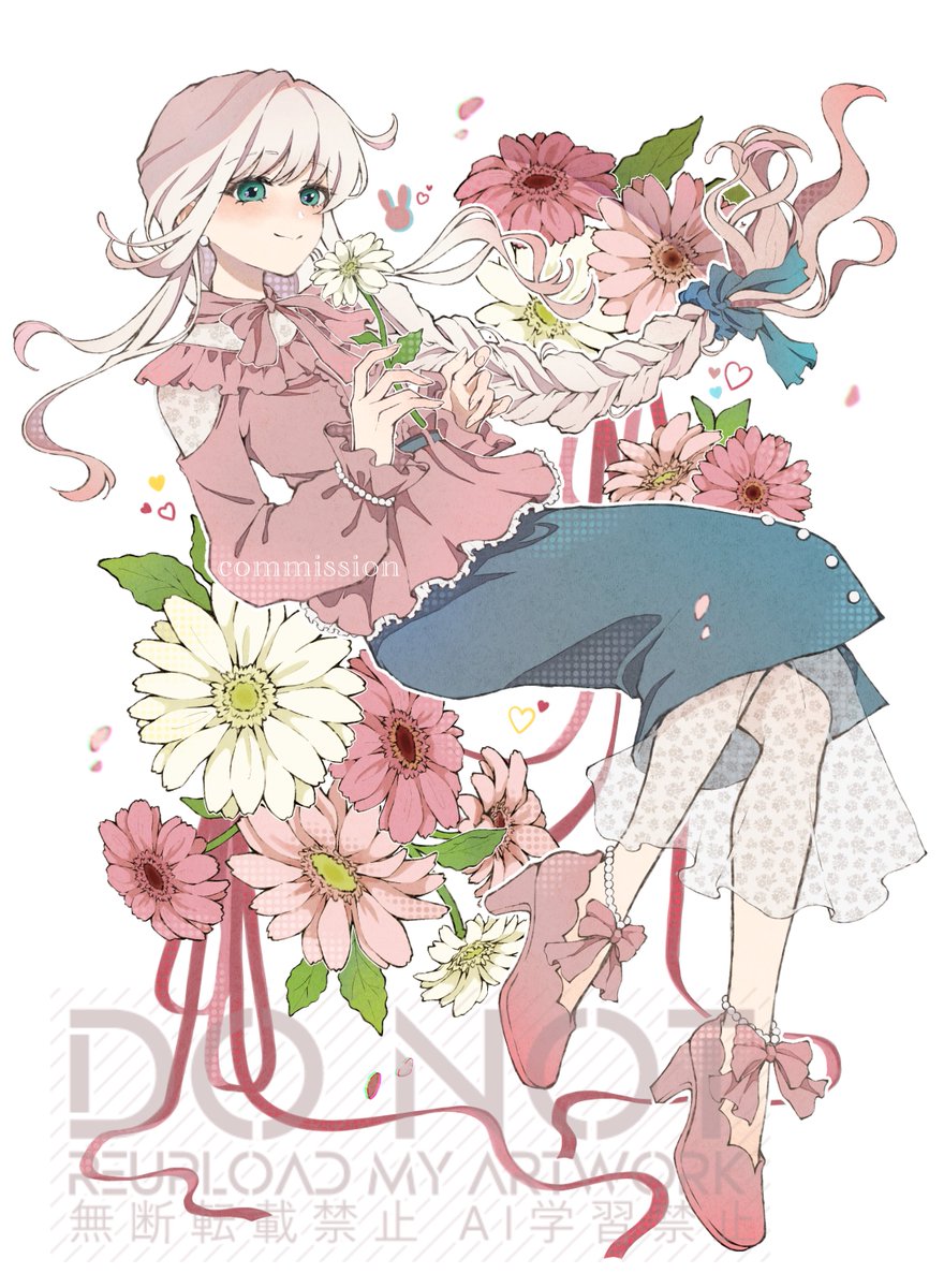 tamaco_3's tweet photo. 春なのでskeb絵からピンク色メインのものを集めてみました🌸𓈒𓏸
お花をいっぱい描いてます🫧

rp中心にゆっくり巡回させていただきます◎よろしくお願いします！！

#春の創作クラスタフォロー祭り
#絵描きさんと繋がりたい https://t.co/Zvf2sByDr0