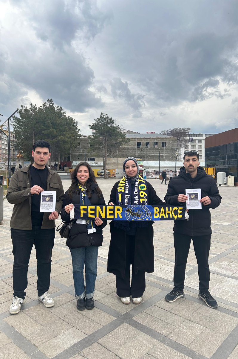 firatufb's tweet photo. 1907 ÜNİFEB Aday Okulu Fırat Üniversitesi örgütlenmesi olarak rahmetli kardeşimiz Koray Şener hayrına lokum dağıtımında bulunduk. https://t.co/W68X29Etpn
