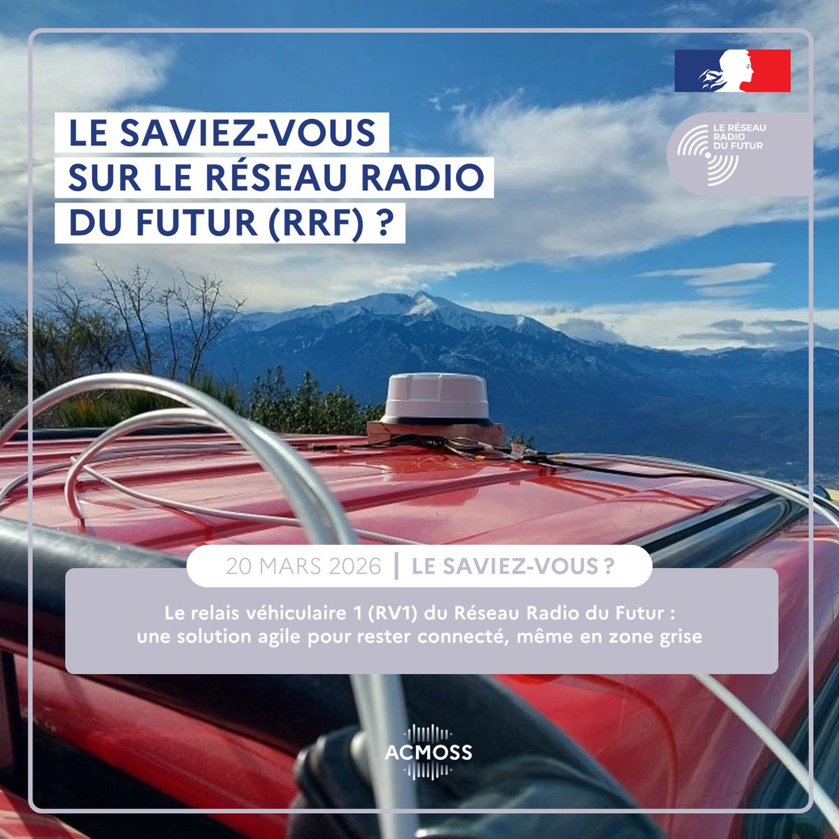 L'ACMOSS et le Réseau Radio du Futur (#RRF) tweet media