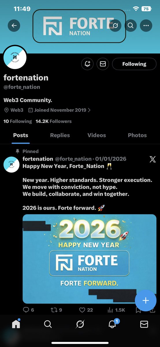 Abidot_chart's tweet photo. @forte_nation @WilleezNFT 0xffe04880aea9d66be1edcfc6403ed2a0bef43209 https://t.co/TEAtGBQW4b