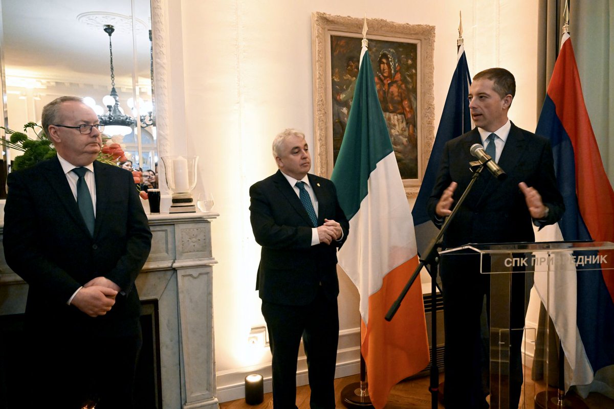 markodjuric's tweet image. It was my great honor and pleasure to address on the occasion of St. Patrick’s Day.

Deeply rooted in Irish #history and #tradition, this holiday has grown into a global celebration — one that transcends borders and brings people together in a shared expression of identity,