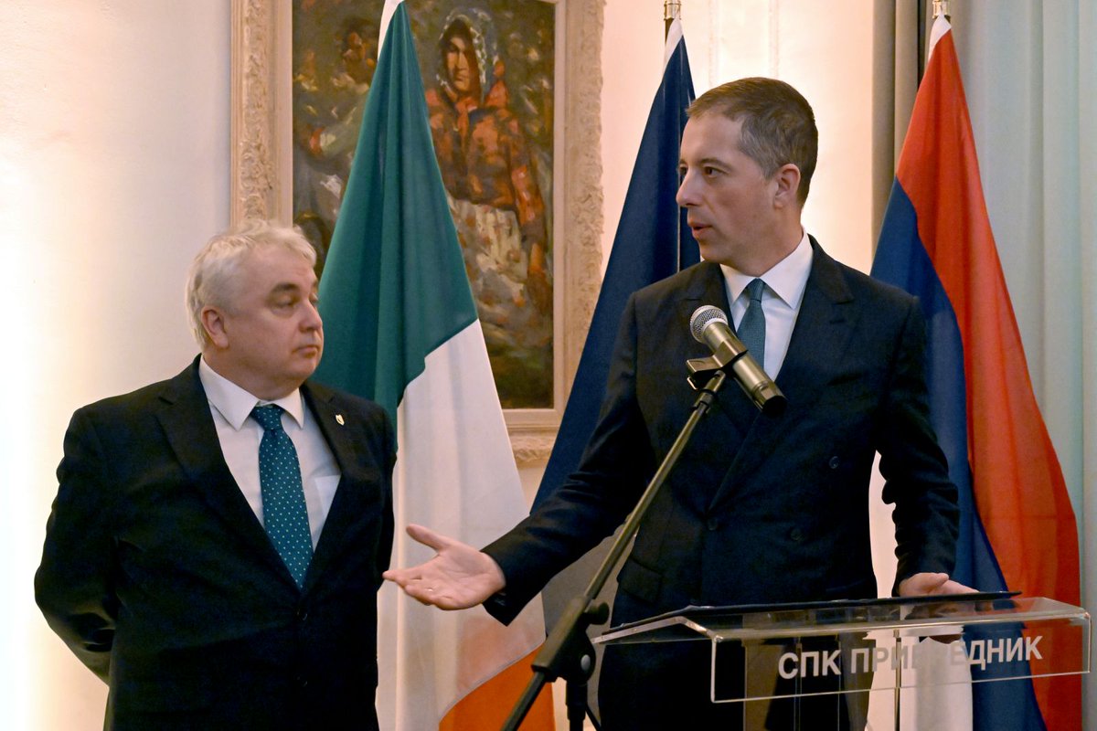 markodjuric's tweet image. It was my great honor and pleasure to address on the occasion of St. Patrick’s Day.

Deeply rooted in Irish #history and #tradition, this holiday has grown into a global celebration — one that transcends borders and brings people together in a shared expression of identity,
