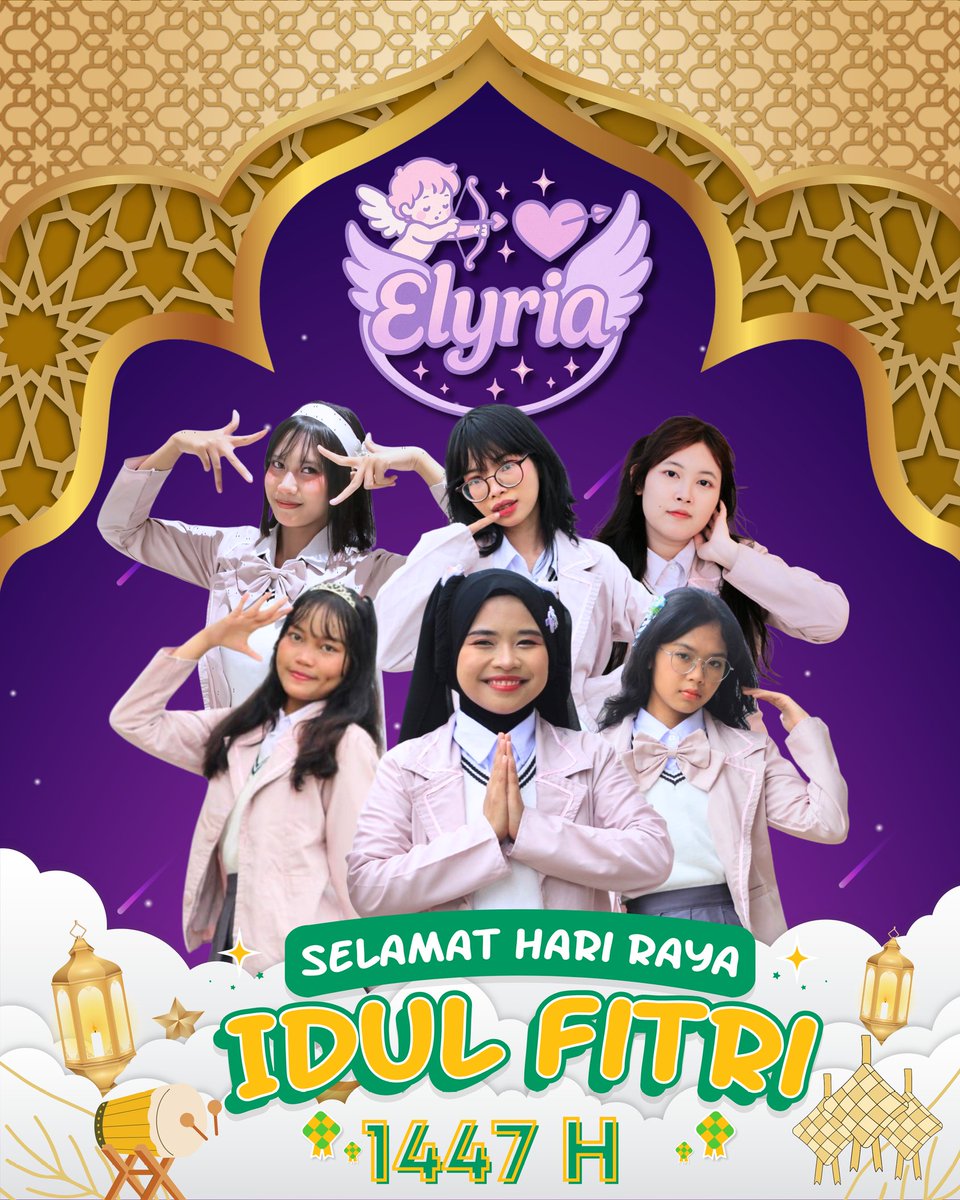 elyria_Official's tweet photo. #エリリアアイドルグループ

"تَقَبَّلَ اللَّهُ مِنَّا وَمِنْكُمْ"
Idul Fitri bukan sekadar perayaan, melainkan momentum kembali pada fitrah, keikhlasan, dan kasih sayang, penuh rahmat juga ampunan.

Minal Aidin Walfaidin Mohon Maaf Lahir dan Batin.

#ElyriaIdolgroup https://t.co/K7QuS7B28E