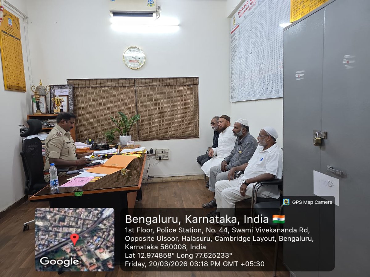 ಹಲಸೂರು ಪೊಲೀಸ್ ಠಾಣೆ Halasuru Police Station tweet media