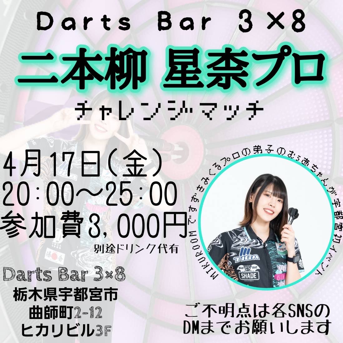Darts Bar 3×8（ミツバチ） tweet media