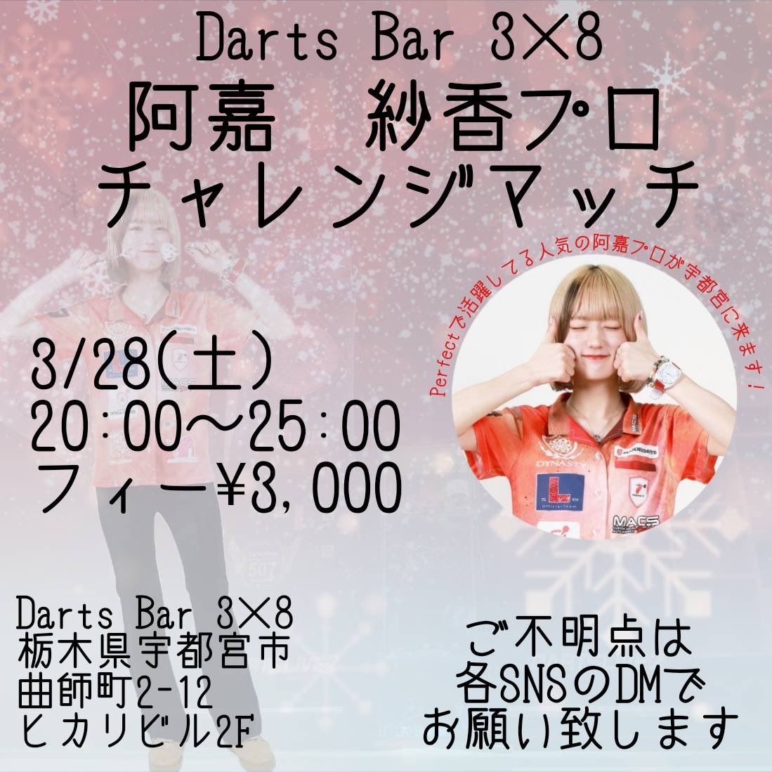 Darts Bar 3×8（ミツバチ） tweet media