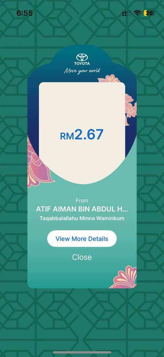 hkr_whitehat's tweet photo. @alserembani Terima kasih. Selamat Hari Raya 😌 https://t.co/nJle8YETZ1