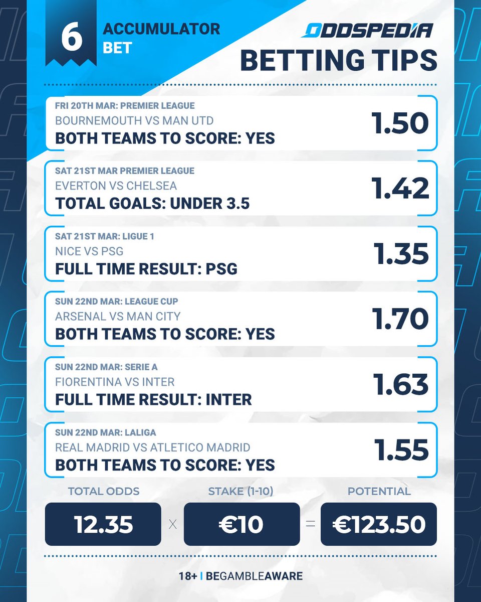 Oddspedia tweet media