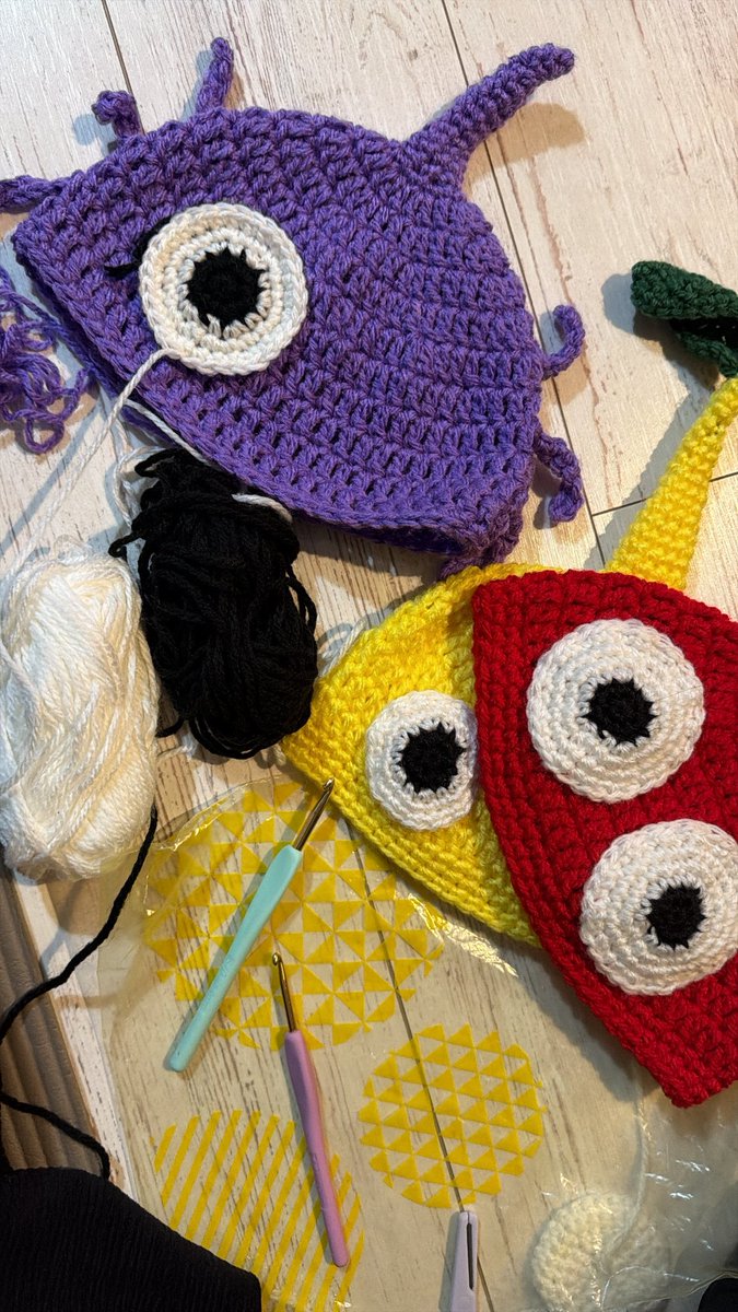 9人分作るので被っていただきたい←
こちらを被って何歌ってもらおうかな🤔💭
（儚い願いと安定の妄想）