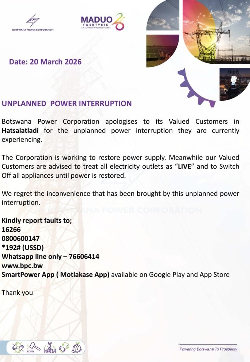 Botswana Power Corporation tweet media