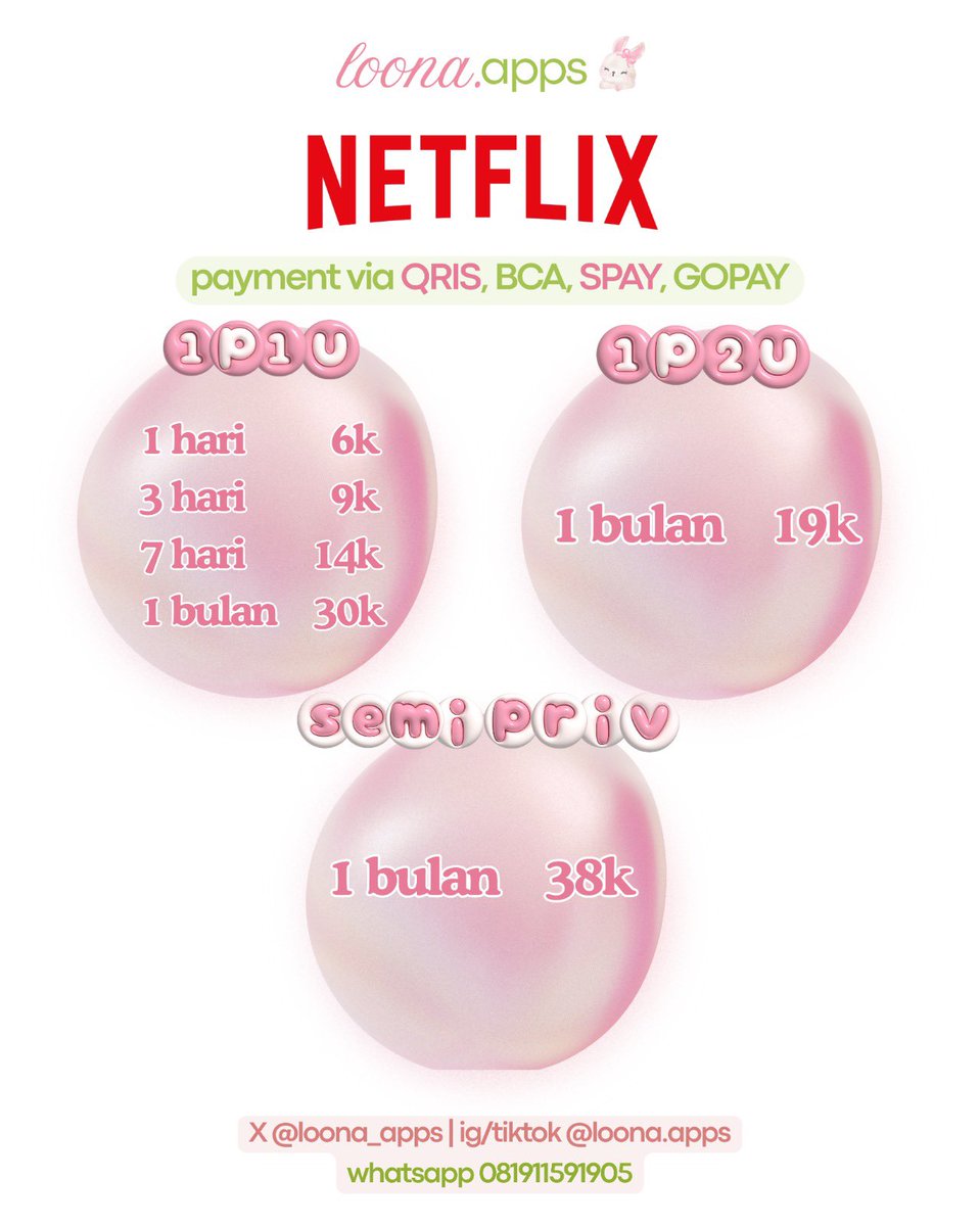 loona ˚⋆𐙚。 | netflix murah tweet media