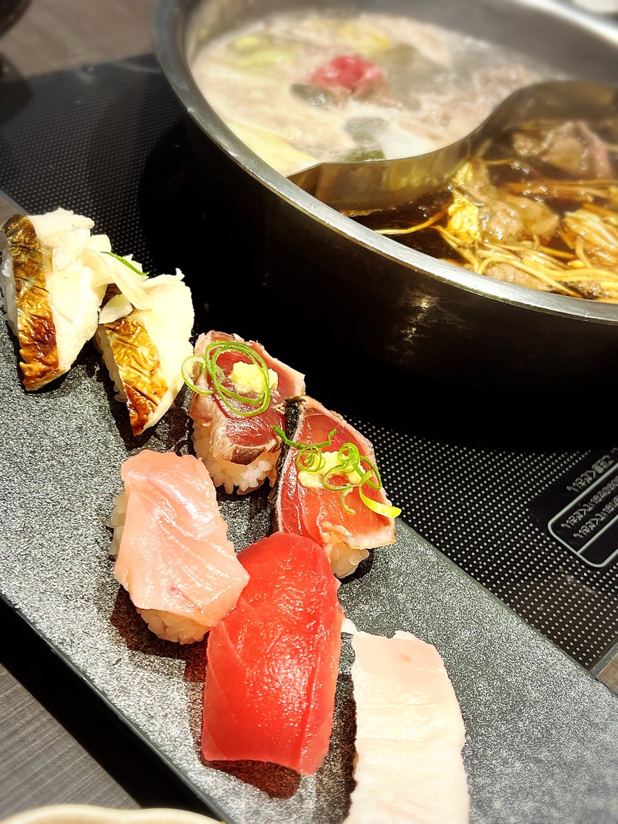 贅沢セット🍖🍣