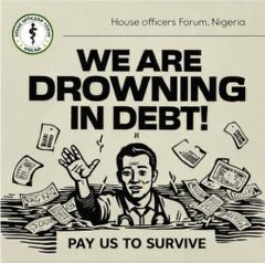 L_Dorsi001's tweet photo. Salaries of House officers (junior doctors) across all federal hospitals in Nigeria always get delayed. Today is 20th of match and we are yet to receive our February salary.  Pls all well meaning Nigeria should retweet and lend their voices. @MDCNOfficial PAY US
#payhouseofficers https://t.co/ugT4bpDQWr