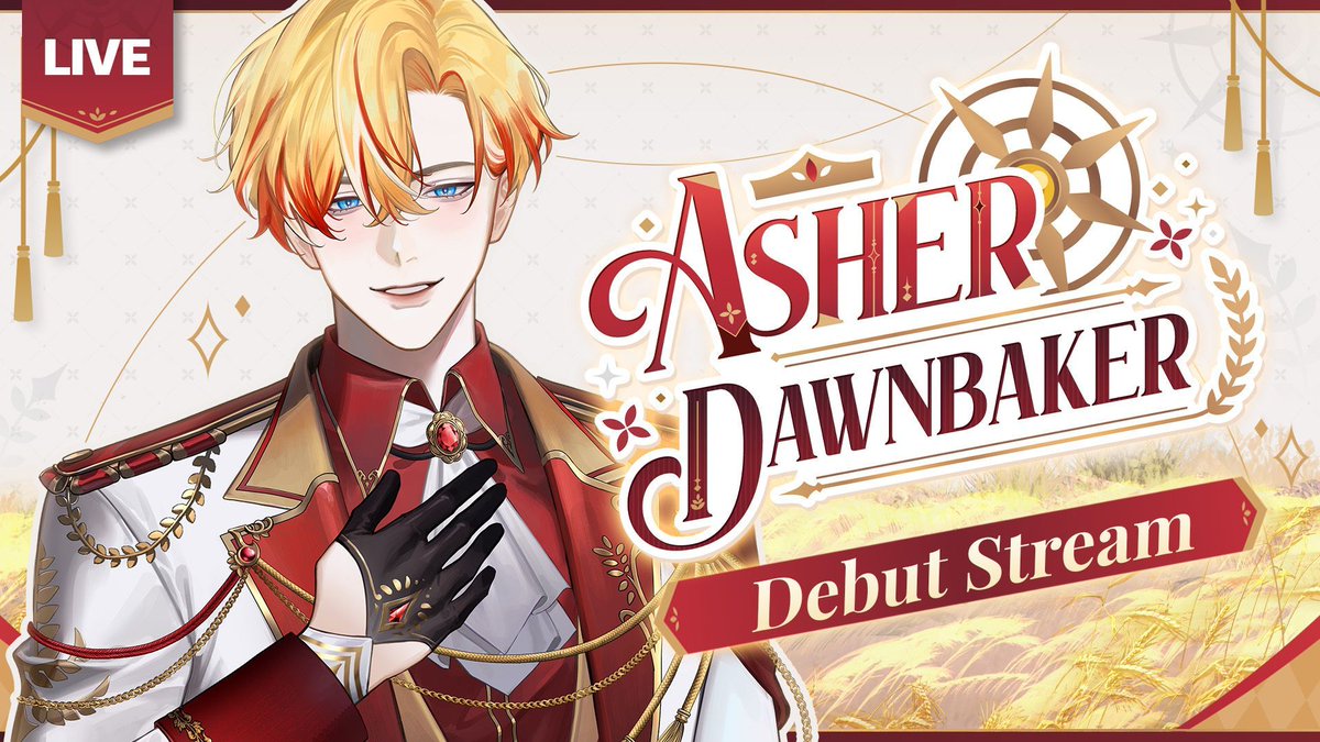 Asher Dawnbaker 👑 DEBUT 20 MARCH tweet media