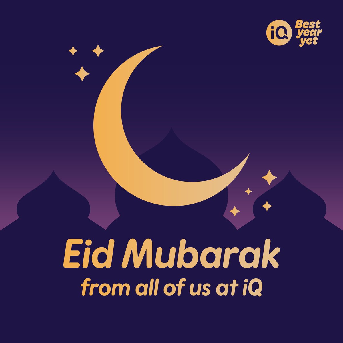iQstudents's tweet photo. Eid Mubarak from iQ ✨🌙

We hope your Eid is filled with blessings &amp; peace 🫶 https://t.co/DWNA2vhiXq