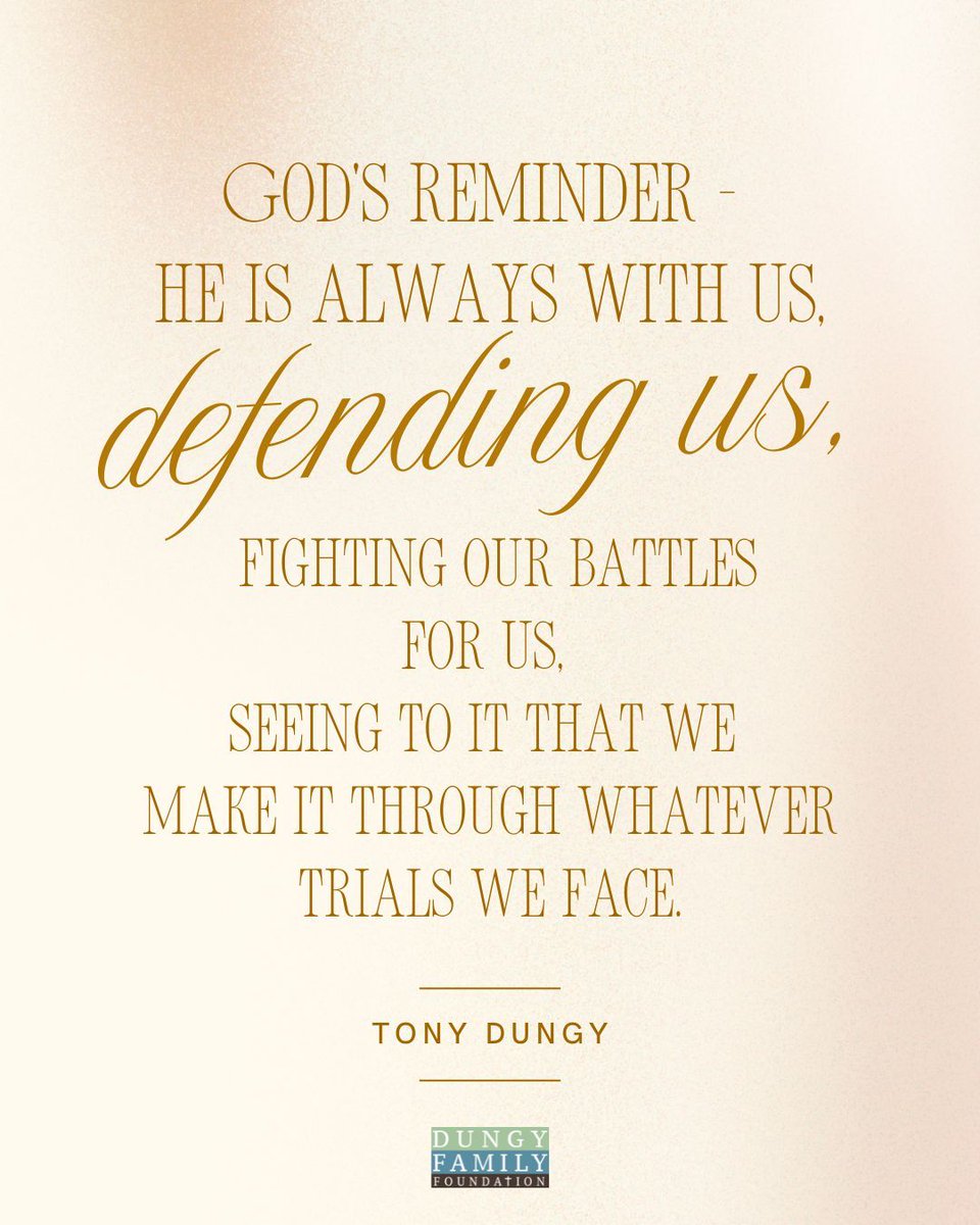 Always. Not sometimes, but always. God is fighting a battle that He has already won. Trials will come but there is never an outcome where He won’t win.