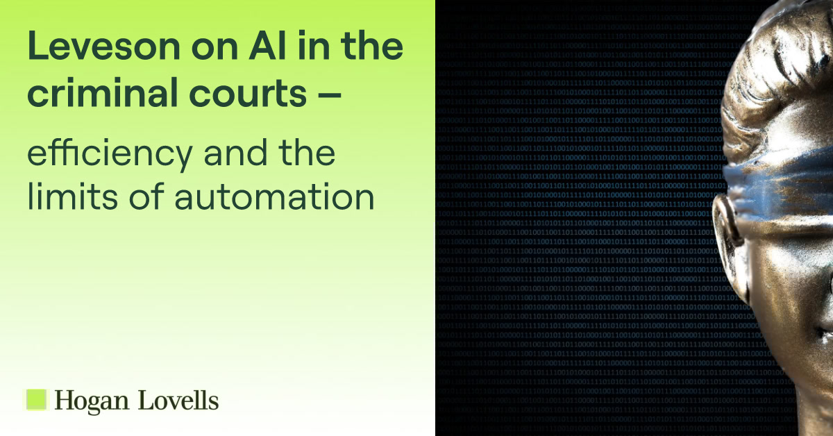 Hogan Lovells Litigation tweet media