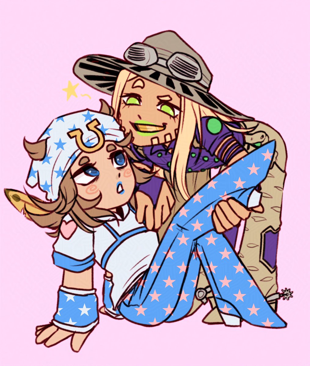 Corvuskidd's tweet photo. happy steel ball run release YAAAY i love gay cowboys i love gyjo i love jjba 

im a happy lil guy rn :D https://t.co/I5zw88JtZz