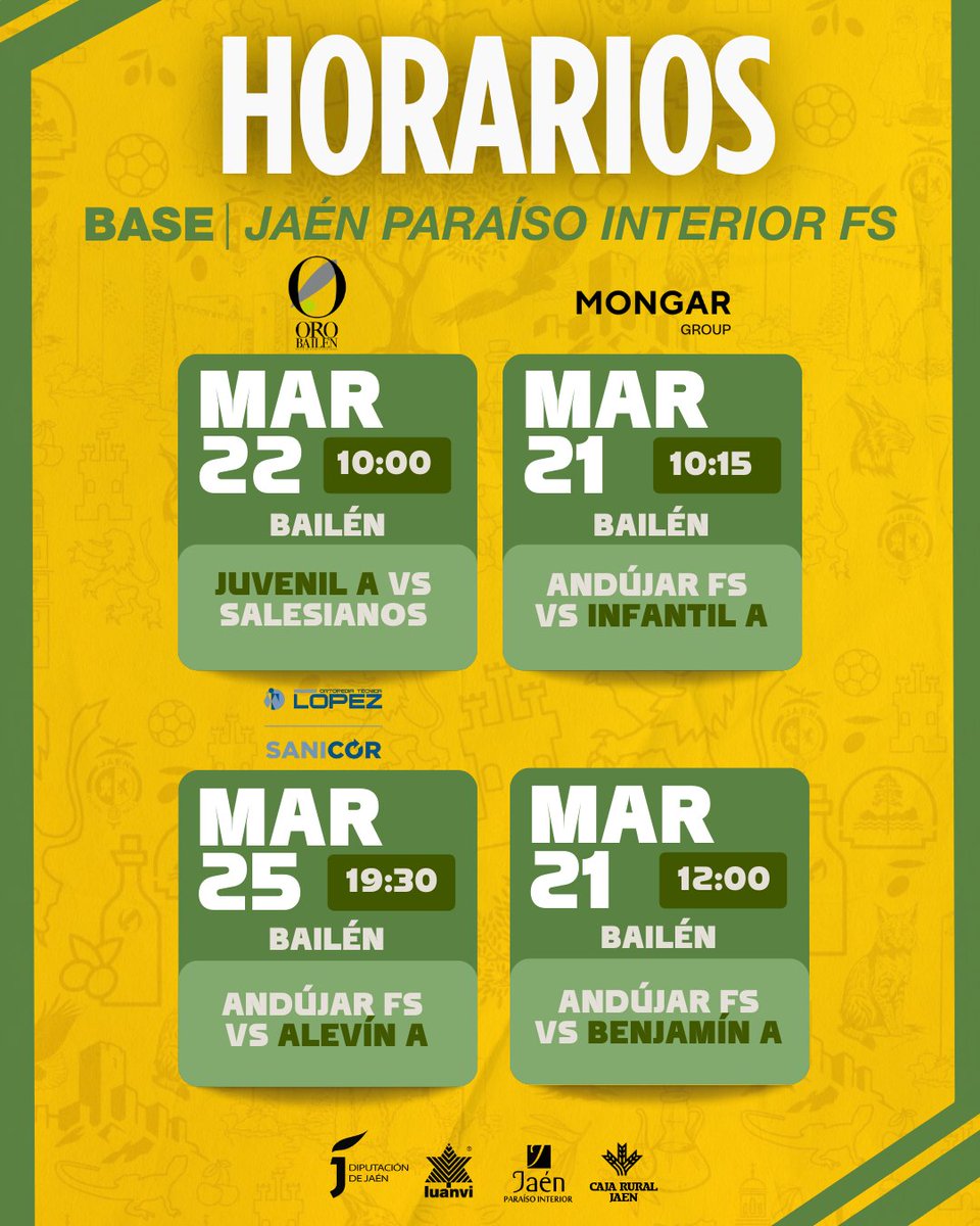 Jaén Paraíso Interior FS Base tweet media