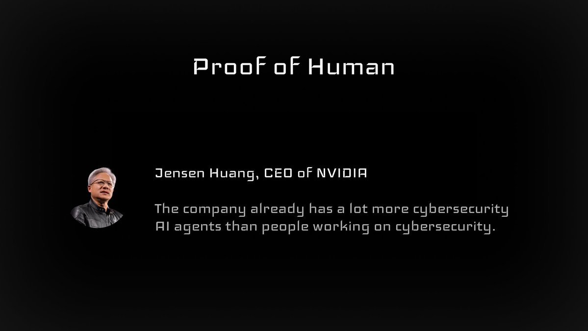 Proof of Human tweet media