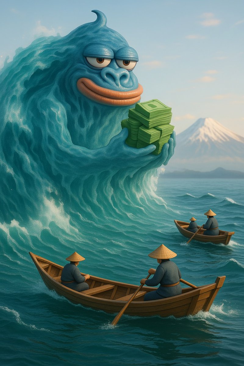 🦍🌊 $MAMBO TSUNAMI JUST DROPPED THE STACKS! 💵💵    

While these fishermen are still paddling for scraps, the blue king owns the entire ocean AND the bags!    

Cash wave incoming — you riding or getting washed? 🚀🌕    
@mambocto $MAMBO    🌐 mamboeth.com   
🔗