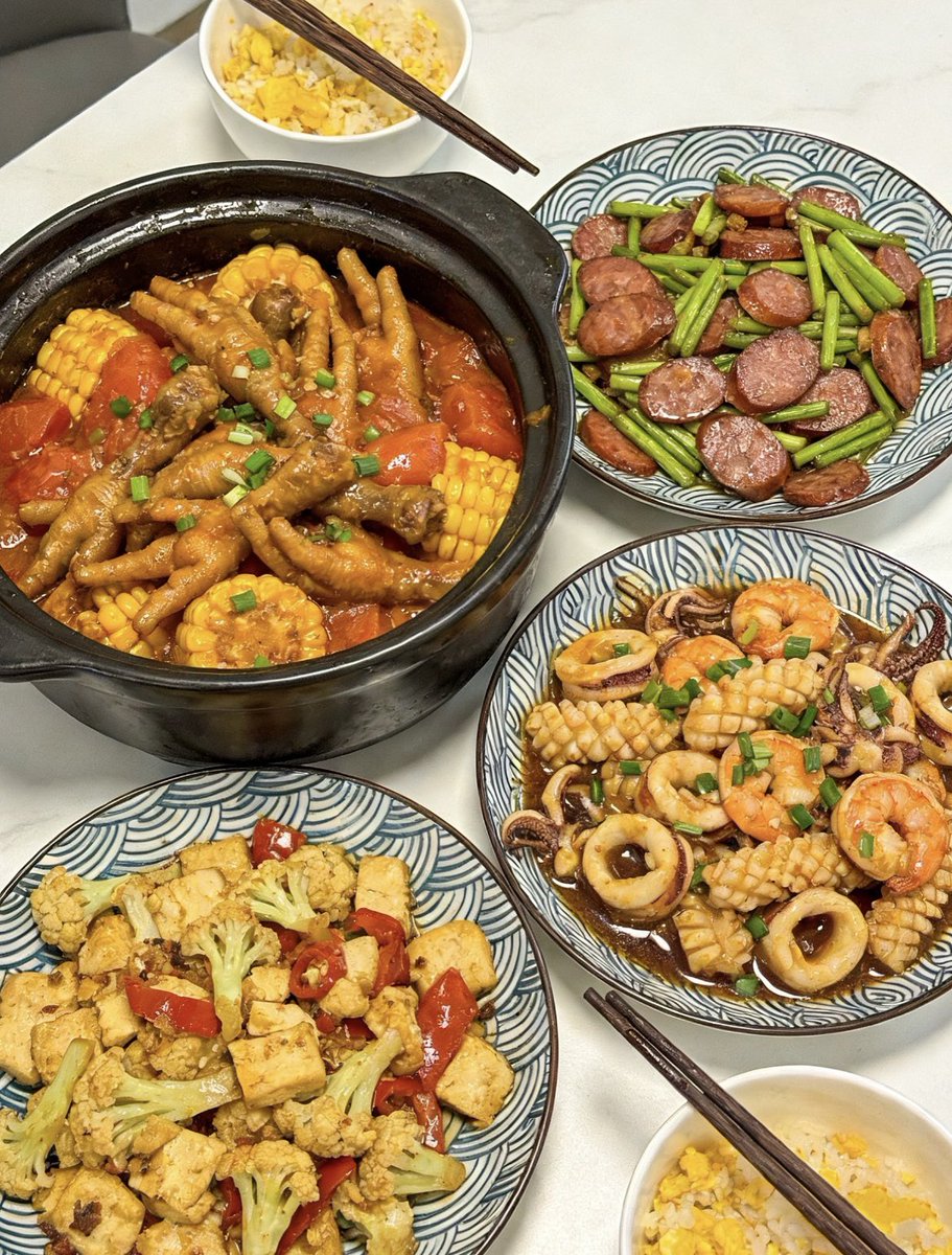 Lilidrmf's tweet photo. 今日は美味しい夕食を作りました😋 https://t.co/jspf8dcfEP