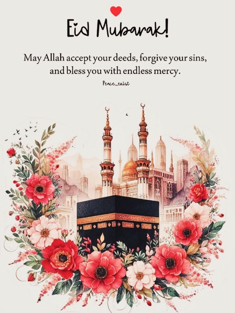 Eid Mubarak to everyone who celebrates!!! ❤️❤️