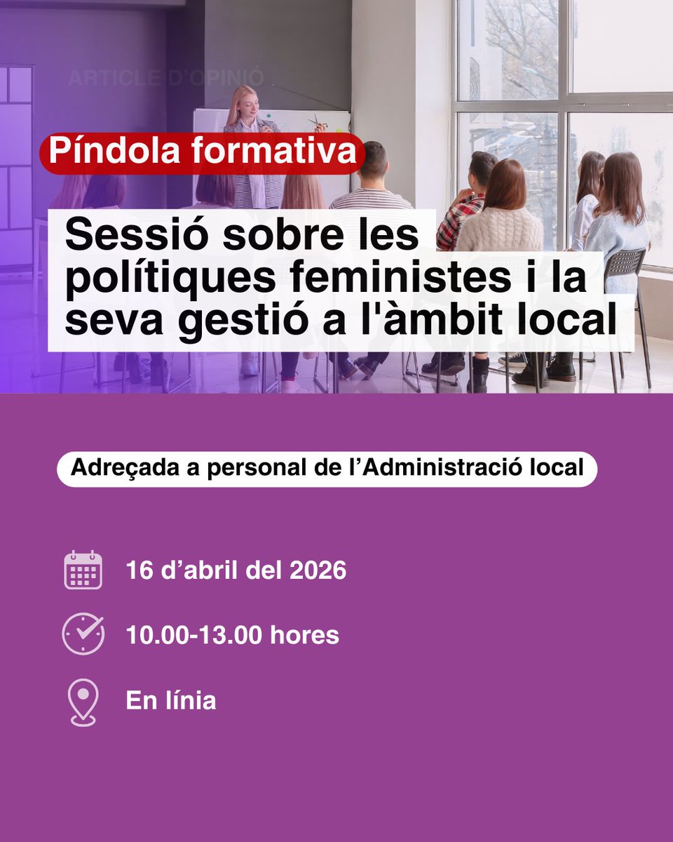 Institut Català de les Dones tweet media