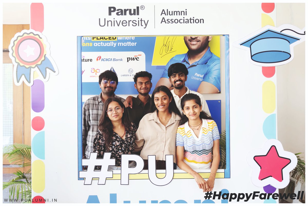 Parul University Alumni Association tweet media
