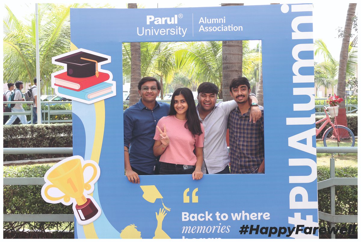 Parul University Alumni Association tweet media