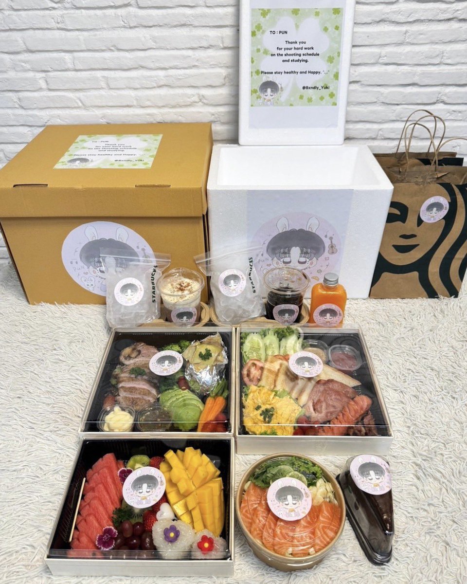 kringklong's tweet image. Food support for K.pun 💜
Thank you so much to Pun fans for trusting us to take care of this meal 🫶🏻🫐

☎️ Tel. 095-1244644
📱 Line. @Kringklong64
#foodsupport #kringklongfoodbox